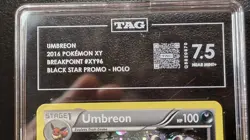 Graded Pokemon Card - Umbreon - XY96 - TAG 7.5 NEAR MINT - Image 2