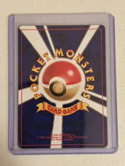 Pokemon - TCG: Pikachu - Gold, Silver, to a New World... - Old Back - JPN - NM-M - Image 2