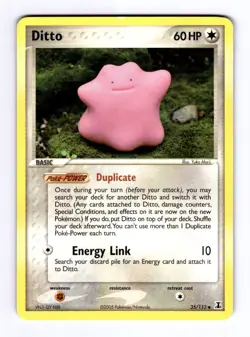 Ditto Delta Species #35 (2005) Uncommon NM Pokemon - Image 1