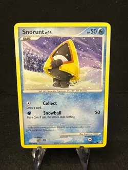 Snorunt 100/123, 2007 Diamond & Pearl Mysterious Treasures, Pokemon, LP - Image 1