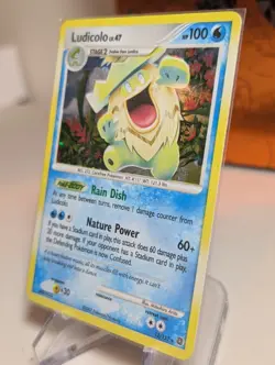Ludicolo ⭐ 13/132 Holo BLEED + WIRLD Rare Secret Wonders 2007 Pokemon - LP/NM - Image 3