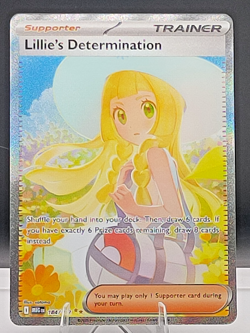 Pokemon 2025 Lillie's Determination 184/132 Mega Evolution - MEG EN SIR - Image 1