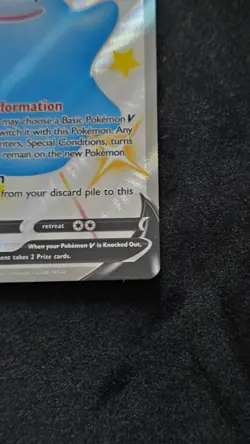 Pokemon TCG Ditto V SV118/SV122 Shining Fates: Shiny Vault Full Art Holo Eng - Image 3