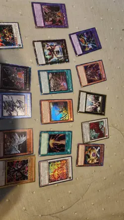 Yu-Gi-Oh! TCG Mixed Card Lot Standard Size Card Stock with Storage Case - Image 3