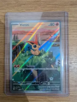 Victini 208 SV Scarlet Violet Promo Holo Card NM Condition - Image 1