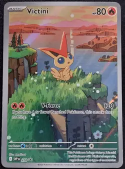 Victini 208 SVP SV: Scarlet & Violet Promo Card Holo NM - Image 1