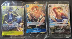 One Piece Card Game- Three brothers Promos - P-075 P-074 P-073 SEALED VOL 2 - Image 1