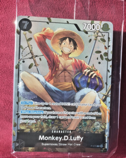 One Piece Monkey D. Luffy P-075 English Promo Tin Set Vol 2 Exclusive Sealed - Image 1