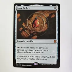 1x LP Mox Amber Dominaria MTG DOM Legendary Artifact Staple Commander - Image 1