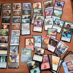 Whole COMMANDER Magic Deck MTG - Zacama Primal Calamity DINOSAURS Budget Fun - Image 2