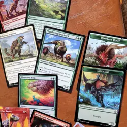 Whole COMMANDER Magic Deck MTG - Zacama Primal Calamity DINOSAURS Budget Fun - Image 5