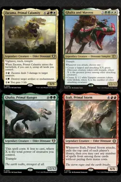 Zacama, Primal Calamity Commander Deck NAYA Dinosaur Magic MTG Ready-to-Play ALT - Image 2