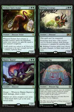 Zacama, Primal Calamity Commander Deck NAYA Dinosaur Magic MTG Ready-to-Play ALT - Image 4