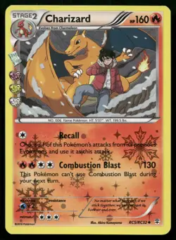 Charizard RC5/RC32 XY Generations Holo Rare English POKEMON - Image 1