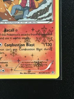 2016 Pokemon Charizard Radiant Collection Holo RC5/RC32 XY Generations NEAR MINT - Image 5