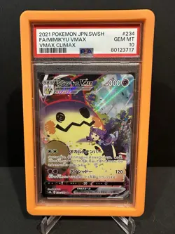 Pokemon TCG: Mimikyu VMAX 234/184 S8b: Vmax Climax Holo (Japanese) PSA 10 - Image 1