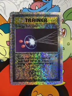 Energy Retrieval 107/110 Legendary Collection Reverse Holo Rare Pokemon TCG LP+ - Image 1