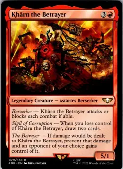 Magic | 40K | Kharn the Betrayer | 79 | NM - Image 1