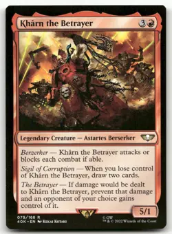 Kharn the Betrayer #79 (NM) Warhammer 40,000 40K Magic MTG - Image 1