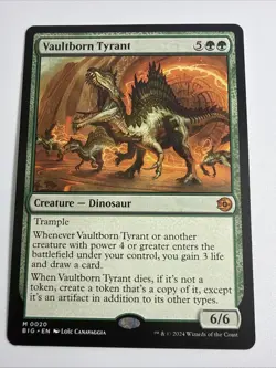 Vaultborn Tyrant Outlaws of Thunder Junction: the Big Score Regular NM M 0020 - Image 1