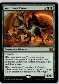 Vaultborn Tyrant Outlaws of Thunder Junction: the Big Score Regular NM M 0020 - Image 1