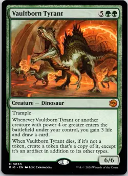 Vaultborn Tyrant 20 Outlaws of Thunder Junction: The Big Score NM MTG - Image 1