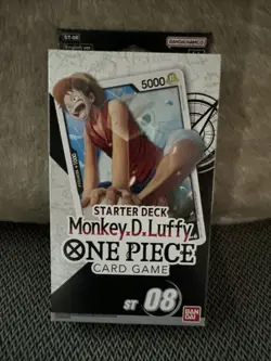 One Piece Card Game English Starter Deck 8 ST-08 Monkey.D.Luffy - Image 1