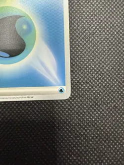Pokemon Scarlet & Violet Water Energy Extra Ink Error Card - Image 5