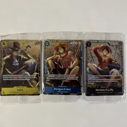 One Piece Card Game- Three brothers Promos - P-075 P-074 P-073 SEALED VOL 2 - Image 1