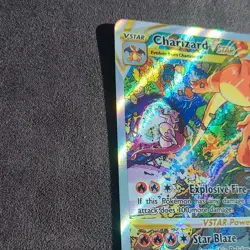 Pokemon Charizard VSTAR SWSH262 Promo Full Art Holo Card Sword & Shield English - Image 4