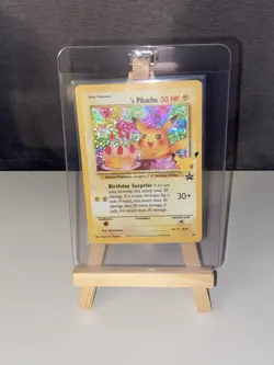 Pokemon TCG Celebrations Birthday Pikachu #24 Pikachu Birthday Card Celebrations - Image 1
