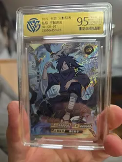 KaYou Naruto TCG CCG Trading Card Uchiha Madara SSP NR-CR-021 CCG 9.5 Gem Mint - Image 1