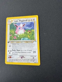 Pokemon Card - Light Wigglytuff 1st Edition - 54/105 - Neo Destiny - 2002 - Image 2