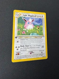 Pokemon Card - Light Wigglytuff 1st Edition - 54/105 - Neo Destiny - 2002 - Image 3