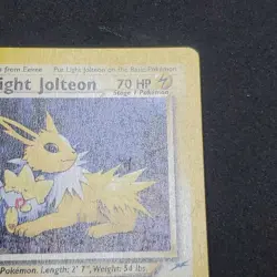 Pokemon TCG Light Jolteon Neo Destiny Card 48/105 Unlimited LP/MP - Image 3