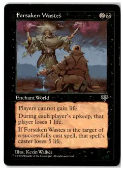 MTG Forsaken Wastes - Mirage Moderately Played English - Image 1
