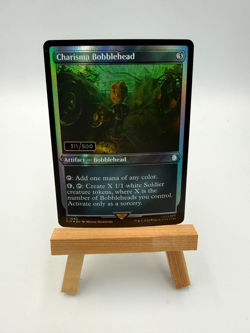 Charisma Bobblehead (Serial Numbered) Serialized 311/500 Foil MTG (No Reserve!!) - Image 3