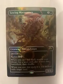 Sowing Mycospawn (Borderless) Modern Horizons 3 Foil - Image 1