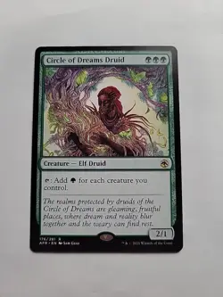 MTG - Circle of Dreams Druid_ AFR_Regular Rare #176 - Image 1