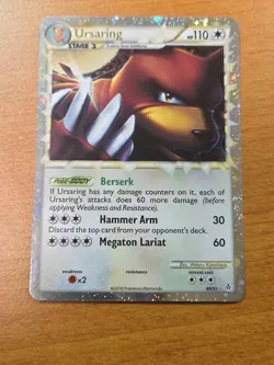 Pokemon TCG Ursaring Prime Unleashed 89/95 Holo Holo Rare Prime NM - Image 2