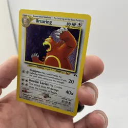 Pokemon Ursaring 15/75 WotC Neo Discovery Unlmited Holo Rare Vintage - Image 4