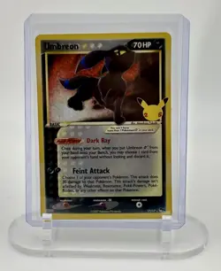 Pokemon Umbreon TCG Gold Star 17/17 Celebrations 25th Anniversary - Image 1