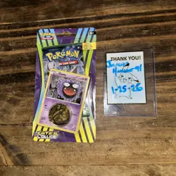 Pokemon XY Fates Collide Gastly + Promo Blister Booster Pack Sealed - Image 1