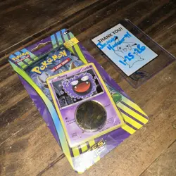 Pokemon XY Fates Collide Gastly + Promo Blister Booster Pack Sealed - Image 2