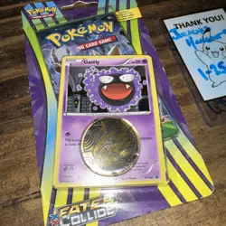 Pokemon XY Fates Collide Gastly + Promo Blister Booster Pack Sealed - Image 4