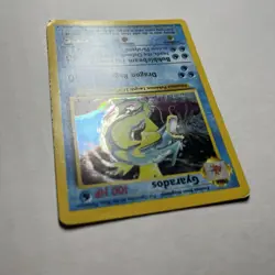 1999 Pokemon Gyarados Base Set Holo Rare 006/102 LP WOTC MP Pokemon TCG - Image 5