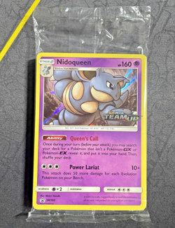 Nidoqueen SM160 PRERELEASE PROMO Team Up Pokemon TCG SEALED MINT - Image 1