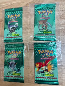 Pokemon Skyridge Booster Pack Art Set - Sealed 76930965085 - Image 1