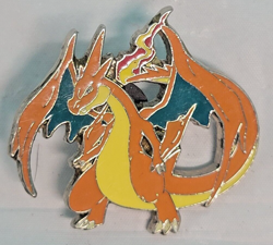 Pokemon Mega Charizard Y Official Pin Collectible Lapel Badge Pin 2014 - Image 1
