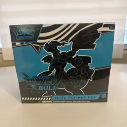 Pokemon Scarlet & Violet Black Bolt Elite Trainer Box (ETB) - Brand New & Sealed - Image 1